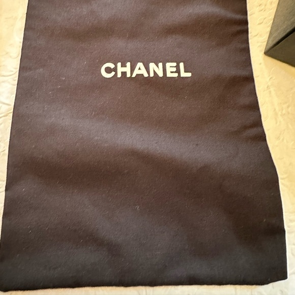 Chanel ballerina flat two tone tan/black - Picture 9 of 10